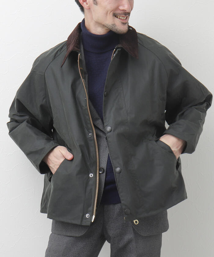 Barbour/バブアー】TRANSPORT WAX ワックスジャケット ブルゾン
