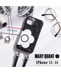 MARY QUANT/MARY QUANT マリークヮント iPhone 14 13 ケース スマホケース 携帯 レディース PU QUILT LEATHER NEW SLING C/505067726