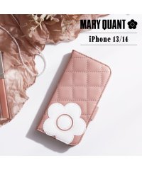MARY QUANT/MARY QUANT マリークヮント iPhone 14 13 ケース スマホケース 携帯 レディース PU QUILT LEATHER BOOK TYPE C/505067727