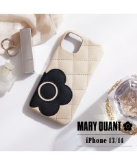 MARY QUANT/MARY QUANT マリークヮント iPhone 14 13 ケース スマホケース 携帯 レディース PU QUILT LEATHER BACK CASE ブ/505067728