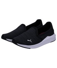 PUMA/PUMA プーマ スニーカー スリッポン ソフトライド フィネス レディース SOFTRIDE FINESSE SLIP－ON ブラック ホワイト ブルー 黒 /505067779