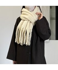 Louere/ルエレ Louere Louere ボリュームフリンジマフラー/505068433