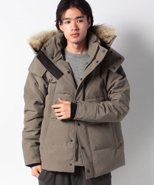 セール メンズ Canadagoose カナダグース ダウンジャケット メンズ コート ウィンダムパーカー ブラックレーベル ヘリテージ ブラック カナダグース Canada Goose D Fashion