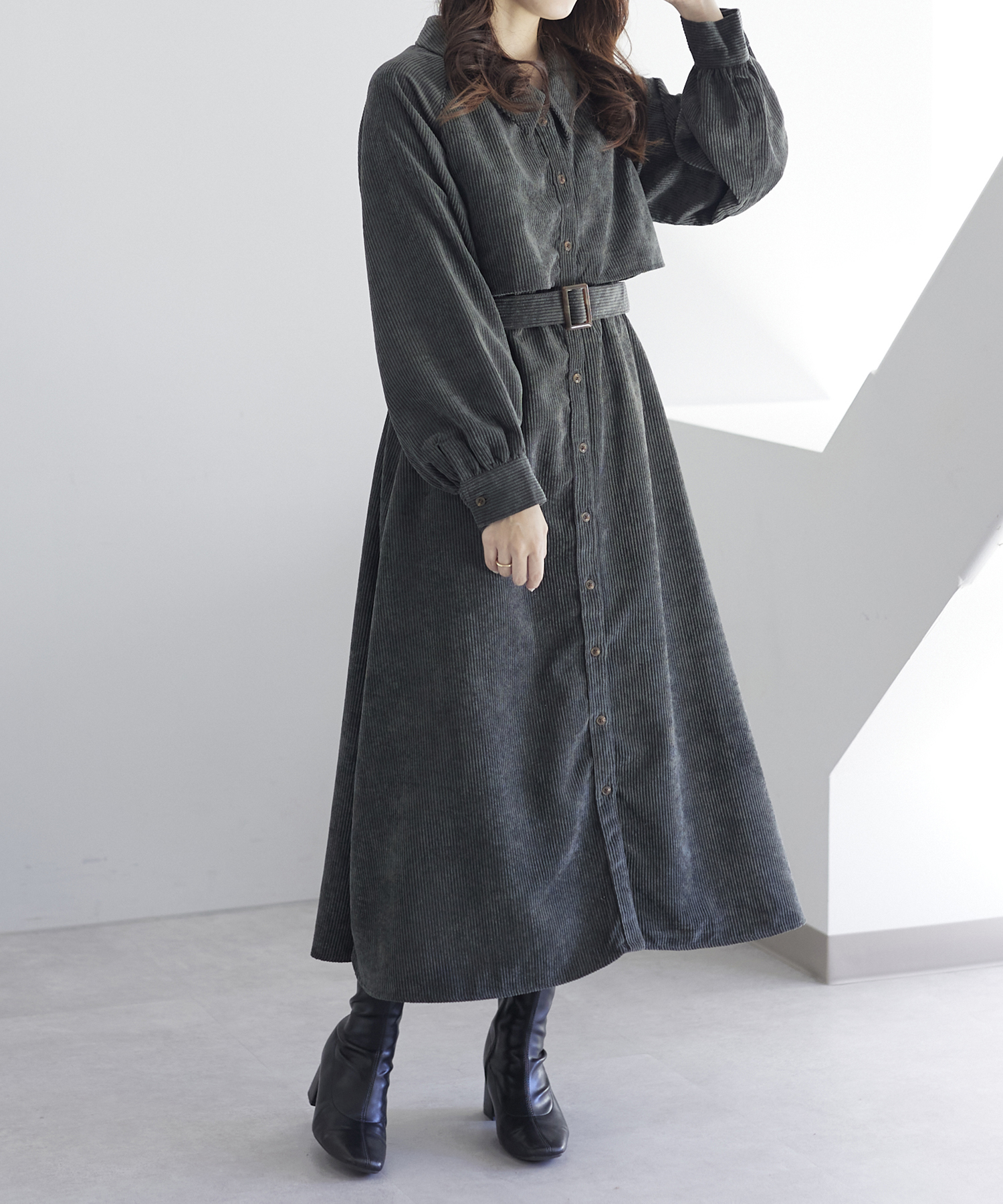 【関税込】DVF ★美シルエット★クイーナドレス オリーブ色 RESTOCK】サテンオフショルドレープワンピース – La lune
