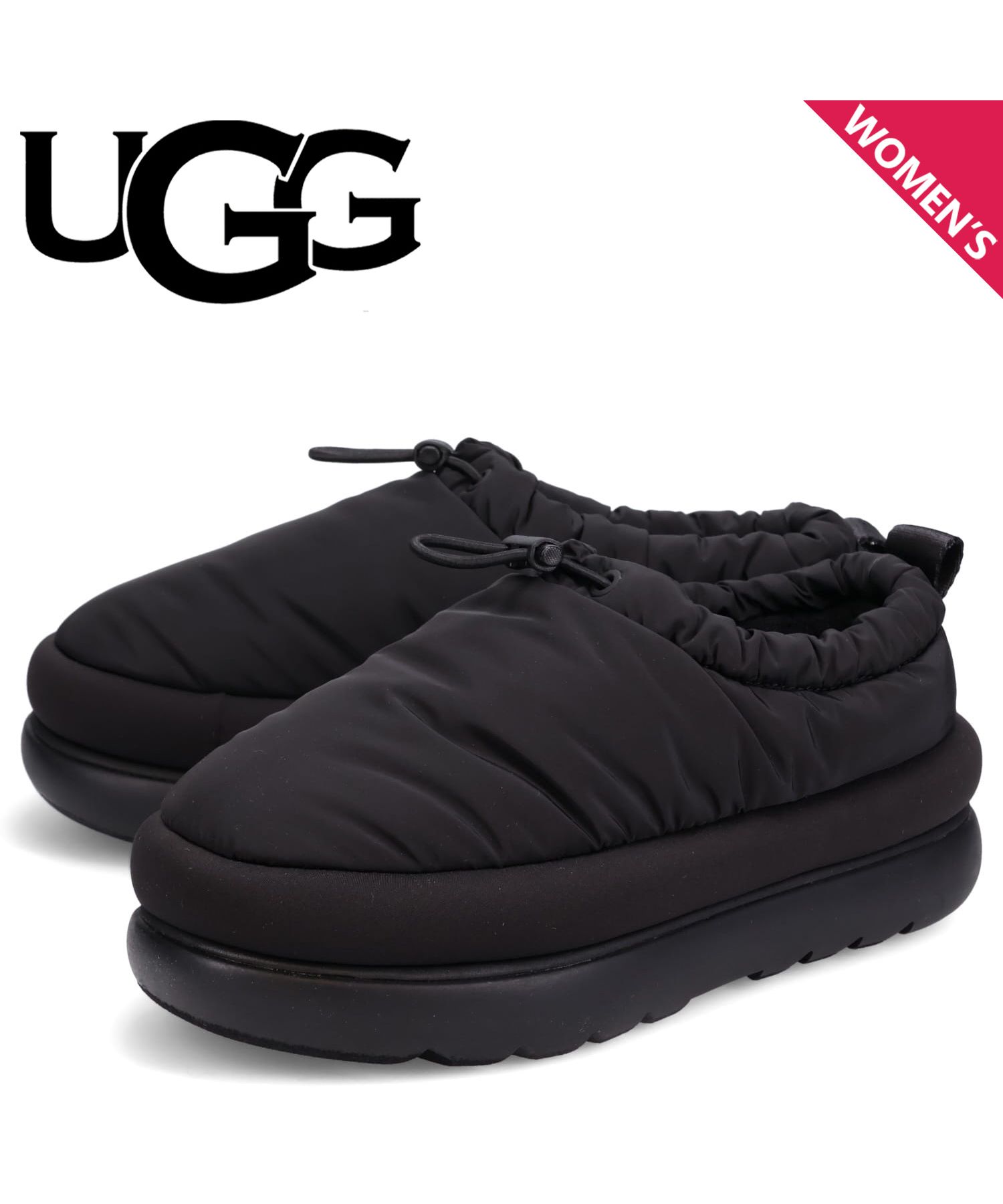 UGG アグ ブーツ マキシ クロッグ レディース MAXI CLOG ブラック 黒 ...