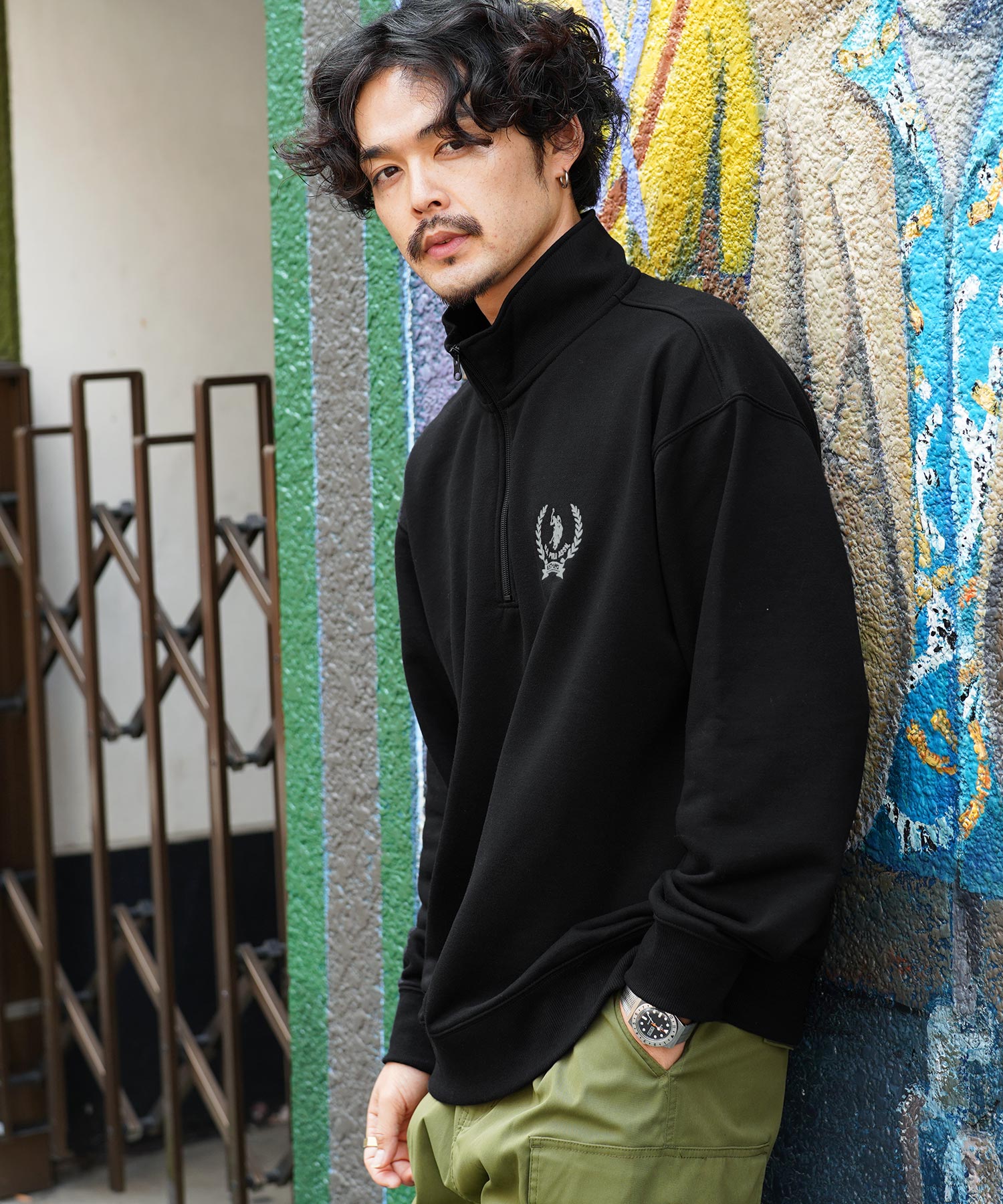 ジギーズショップ JIGGYS SHOP US.POLO ASSN. 別注ハーフジップ ジギーズショップ JIGGYS SHOP US.POLO ASSN. 別注ハーフジップ
