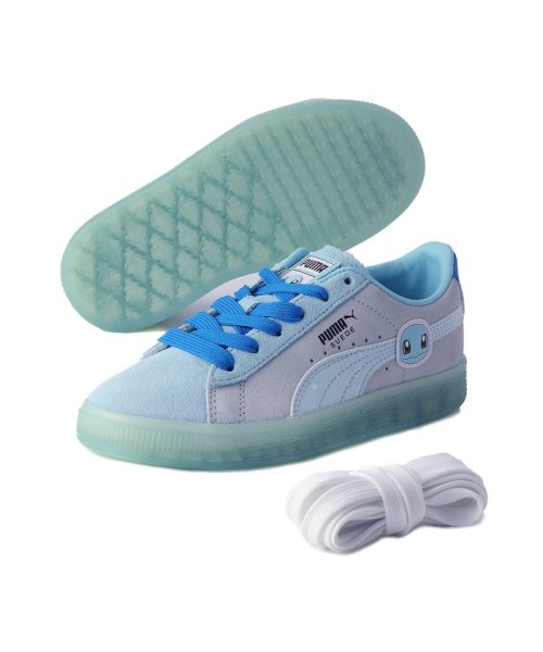 キッズ Puma X Pokemon ゼニガメ スウェード クラシック スニーカー 17 21cm プーマ Puma D Fashion