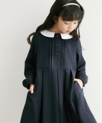 ROPE' PICNIC　KIDS/【KIDS】入卒式にも/襟取り外しピンタックワンピース/505073158