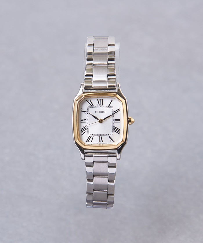 別注】<SEIKO>スクエア メタル 時計(505073828) | ユナイテッド
