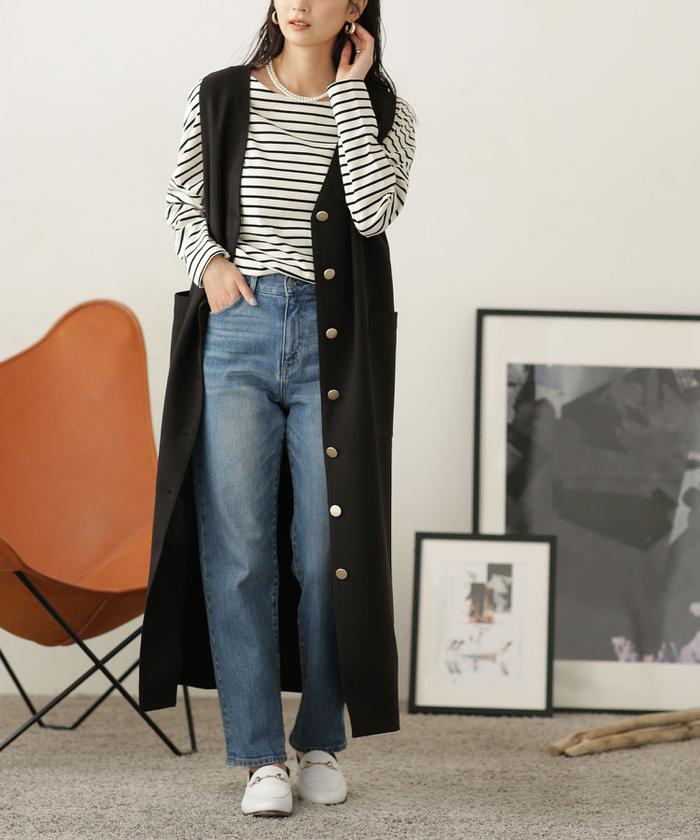 セール 50%OFF】LB.04/WEB限定 3WAYロングベストワンピース セール 50%OFF】LB.04/WEB限定 3WAYロングベストワンピース