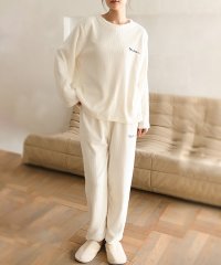 Amulet/ふわふわルームウェアセット レディース セット商品 秋服 冬服 10代 20代 30代 韓国ファッション 韓国 ホーム 長袖 フルレングス リラックス/505077564