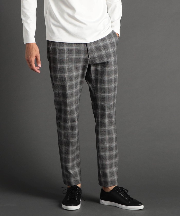 セール 70%OFF】SOFTTHERMO グレンチェックパンツ(504973975