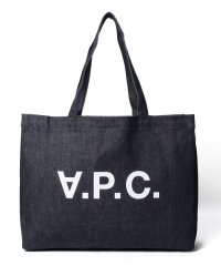 A.P.C./【A.P.C.】A.P.C. アーペーセー　LAURE　デニムショッピングバッグ　メンズ　レディース　インディゴ/505058560