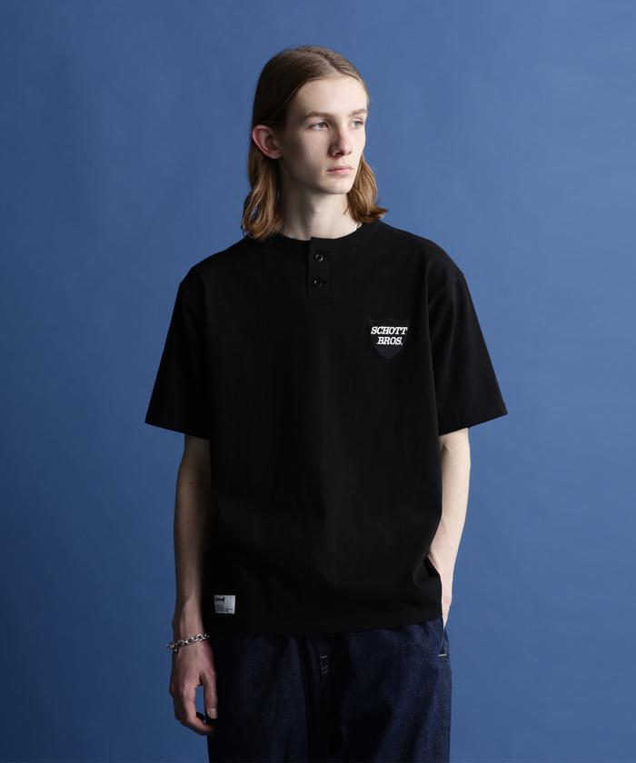 セール 30%OFF】S/S HENLEY NECK T－SHIRT 