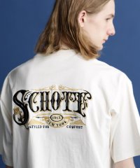 Schott/S/S HENLEY NECK T－SHIRT "EMBROIDERED SCHOTT"/ヘンリーネック刺繍Tシャツ/504919292
