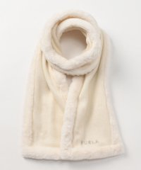 FURLA/フルラ FURLA WEB限定 ファー付き無地マフラー/505066169