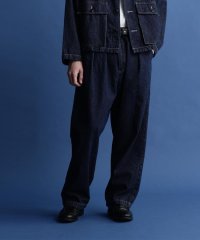 Schott/NEP DENIM 2 TUCK PANTS/ネップデニム 2タックパンツ/505082048