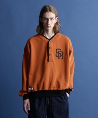 Schott/B.B. SWEAT SB LOGO/ハーフボタン スウェット SBロゴ/505082056