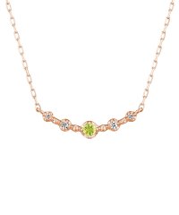 4℃/ヨンドシー 4℃ 【8月誕生石】K10ピンクゴールド ネックレス/505081358
