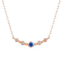 4℃/ヨンドシー 4℃ 【9月誕生石】K10ピンクゴールド ネックレス/505081359