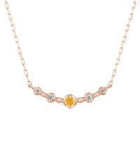 4℃/ヨンドシー 4℃ 【11月誕生石】K10ピンクゴールド ネックレス/505081377