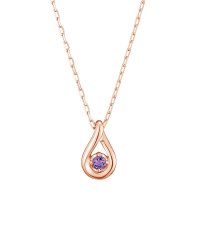 4℃/ヨンドシー 4℃ 【2月誕生石】K10ピンクゴールド ネックレス/505081390