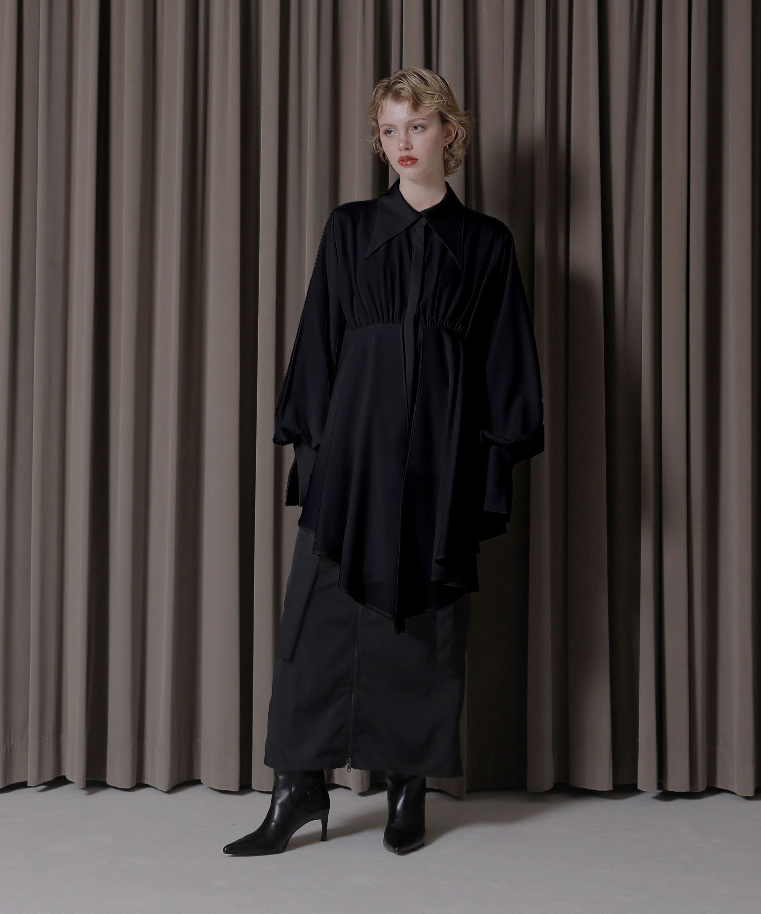 大特価 セール Drape INVARIANT MIELI インヴァリアント 19%OFF】ミエリ シャツ/ブラウス(長袖/七分)
