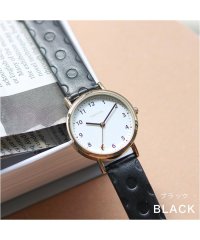 nattito/【メーカー直営店】腕時計 レディース マール 型押しベルト サークル 丸形 こだわりウォッチ シンプル かわいい YM067/505082748
