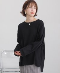 PourVous/プールヴー PourVous やわらかヘビーコットンクルーネックロングTシャツ/505085008