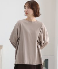 PourVous/プールヴー PourVous やわらかヘビーコットンクルーネックロングTシャツ/505085008
