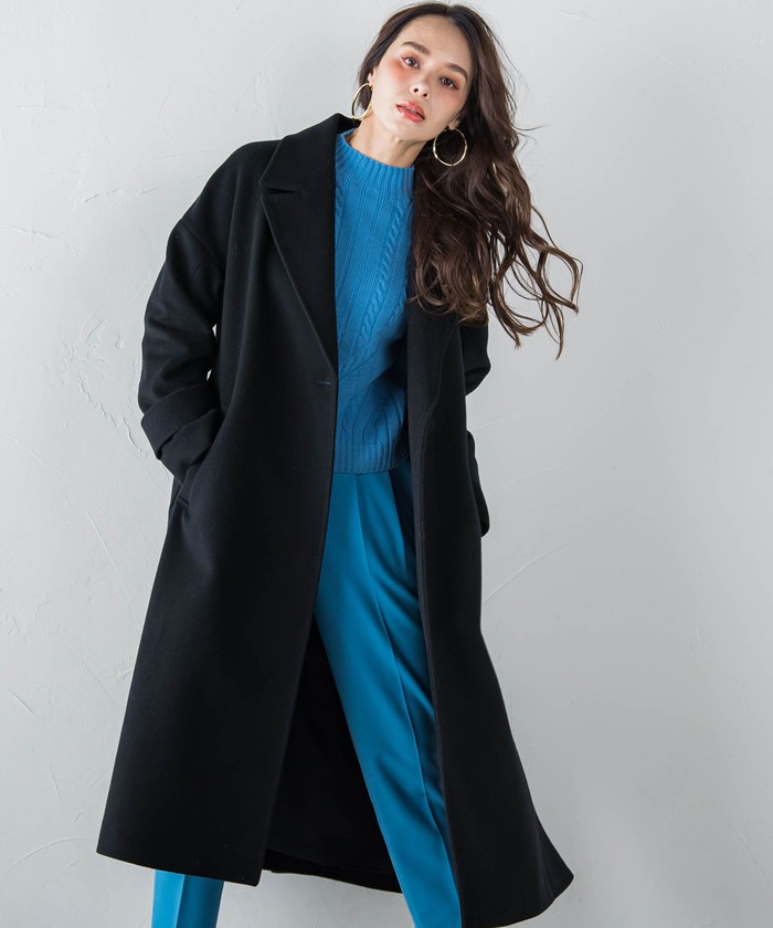 セール】ビアッジョブルー Viaggio Blu SP140Jackalロングコート セール】ビアッジョブルー Viaggio Blu SP140Jackalロングコート
