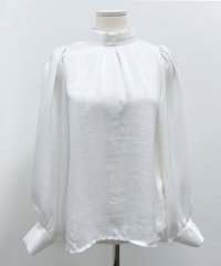 Forcement/フォースメント Forcement バルーンスリーブハイネックシャツ ボリュームスリーブ/505016271