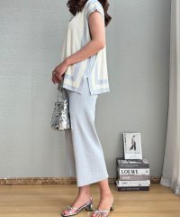 Forcement/フォースメント Forcement スリットトップス×ワイドパンツセットアップ ベスト・ビスチェ/505016325