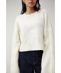 AZUL by moussy/2WAY BUTTON DESIGN SLEEVE KNIT/505086172