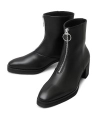 BACKYARD FAMILY/glabella Front Zip Heel Boots/505083156
