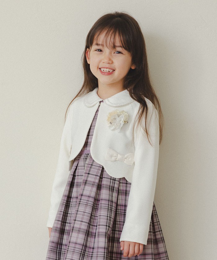 入学式anyFam 120㎝ワンピース&グログランリボンジャケット any FAM｜グログランリボンジャケット | Rakuten Fashion(楽天