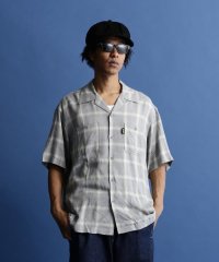 Schott/OMBRE PLAID SS SHIRT/オンブレ チェック 半袖シャツ/505090410