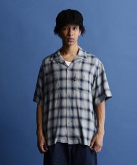 Schott/OMBRE PLAID SS SHIRT/オンブレ チェック 半袖シャツ/505090410