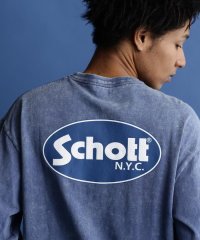 Schott/LS T－SHIRT OVAL LOGO/オーバルロゴ ロングスリーブ Tシャツ /505090415