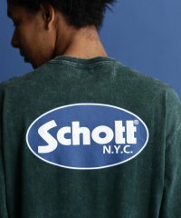 Schott/LS T－SHIRT OVAL LOGO/オーバルロゴ ロングスリーブ Tシャツ /505090415