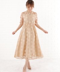 Lace Ladies/チュールレースワンピースドレス/505090925