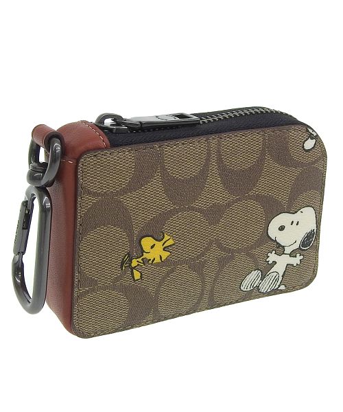 Coach × PEANUTS コーチ スヌーピー ピーナッツ コラボ カードケース