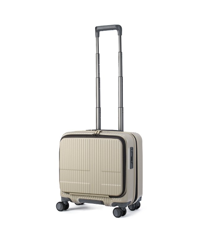 （innovator/イノベーター）イノベーター スーツケース 機内持ち込み Sサイズ 33L フロントオープン ストッパー付き ビジネスキャリー INNOVATOR INV20/ユニセックス オフホワイト