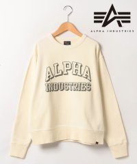 marukawa shonan/【ALPHA/アルファ】 ピグメント スウェット クルーネック トレーナー メンズ レディース/TC1554 ユーズド感 古着風/505032664