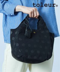 toleur/トーラ toleur 【toleur / トーラ】ナイロンドット/カウレザートート ミニトートバッグ ランチバッグ ドット柄 ギフト 贈り物 プレゼント 117/505092304