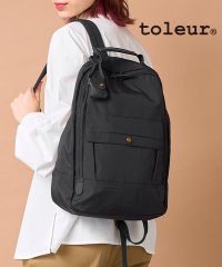 toleur/【toleur / トーラ】バッグ リュック バックパック デイパック リュックサック 鞄 ウォッシュ加工 ナイロン カウレザー 11337/505092306