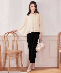 DRESS+/ドレスプラス DRESS+ パンツ セットアップ 袖付き パーティードレス ケープ スリーブ/505094303
