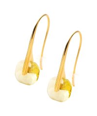 cream dot/クリームドット Cream dot. 上品カラービジューの大ぶりドロップフックピアス/505094332