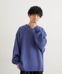 JUNRed/こめ×JUNRed サイドボタンルーズニットプルオーバー/505082073