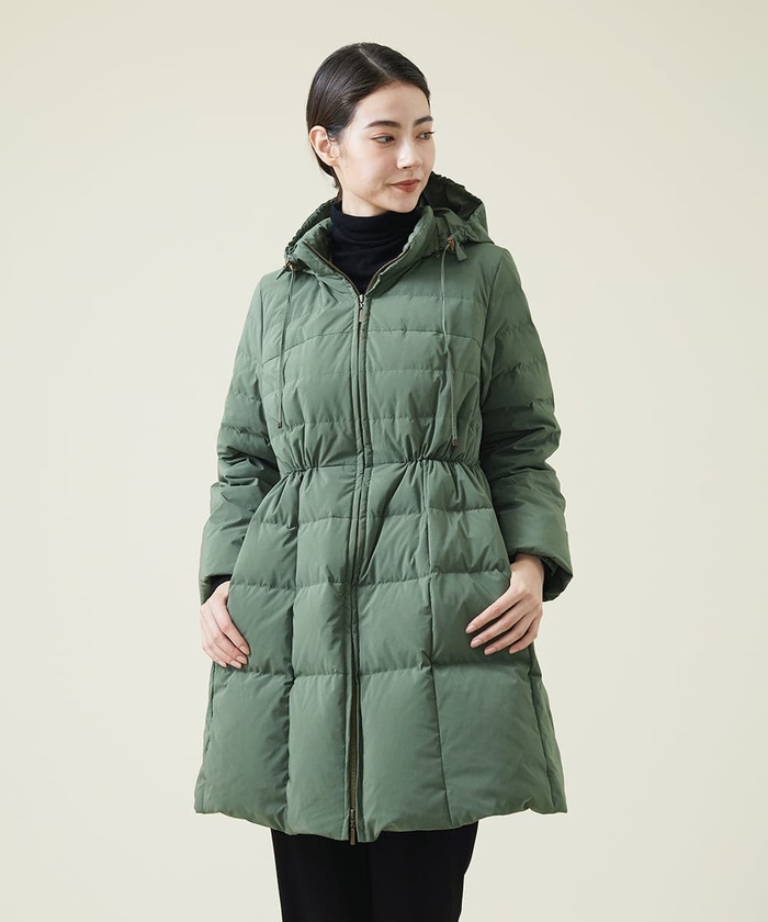 ドローコード付きダウンコート(505095768) | シビラ(Sybilla) - d fashion